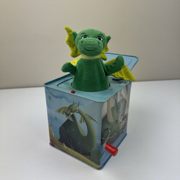 Puff the Magic Dragon Jack In The Box Kids Preferred Toy Collectible - Picture 1 of 11